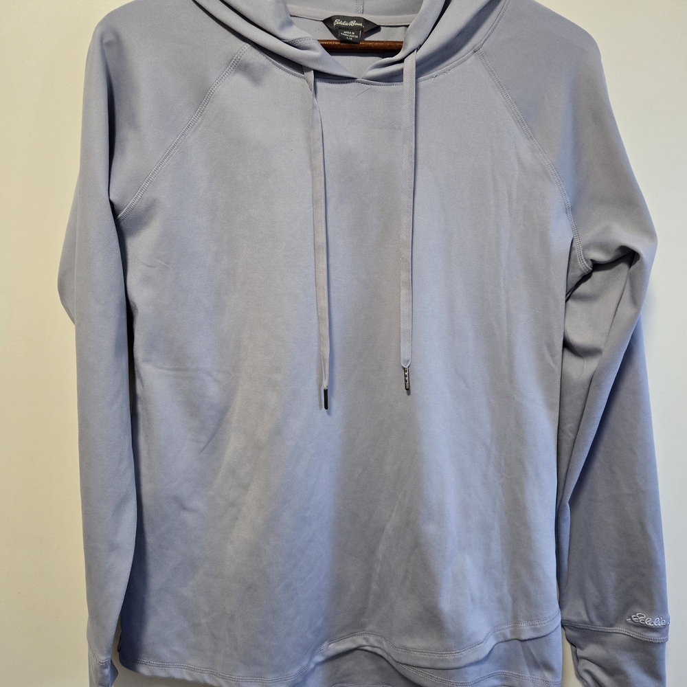 Eddie Bauer DRI FIT Periwinkle Women's Hoodie Size L
